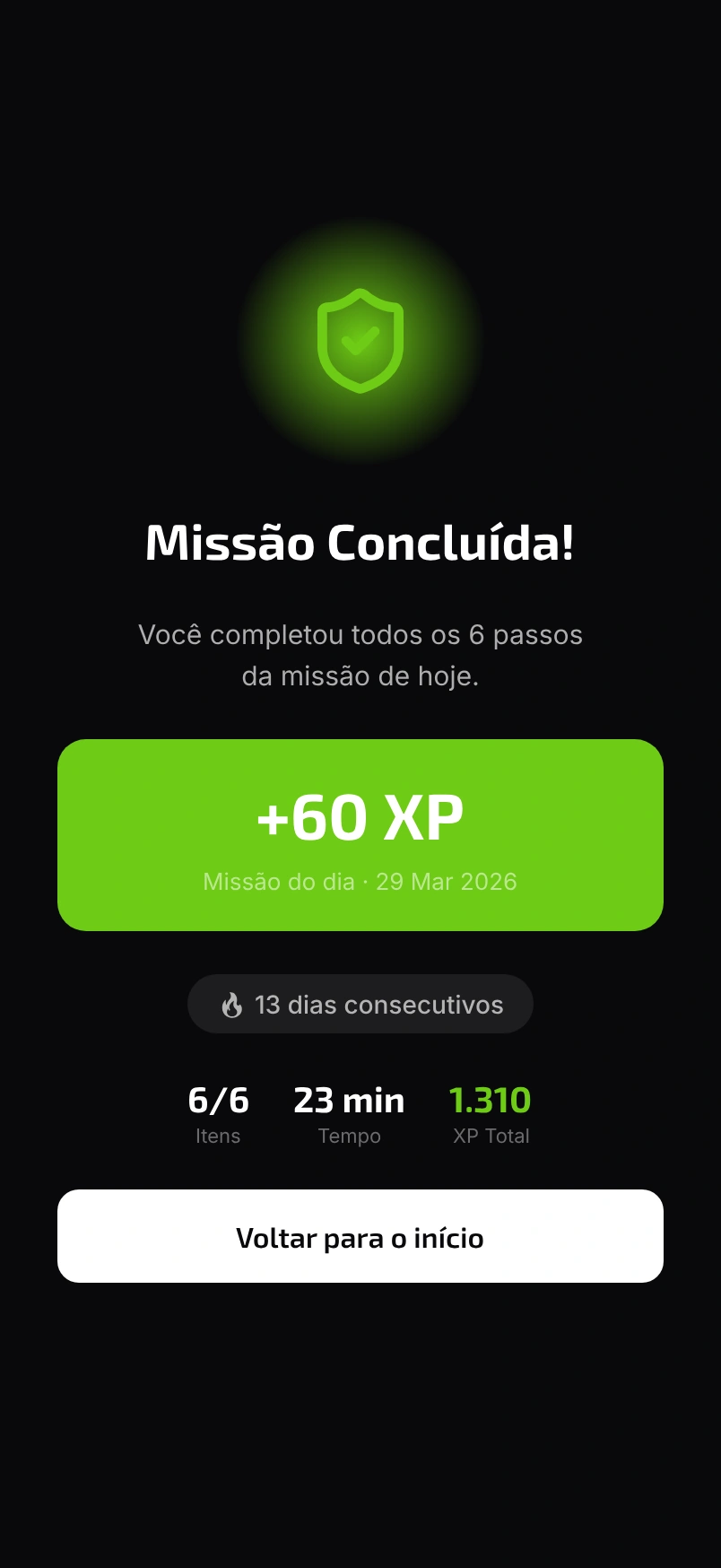 Missão Concluída